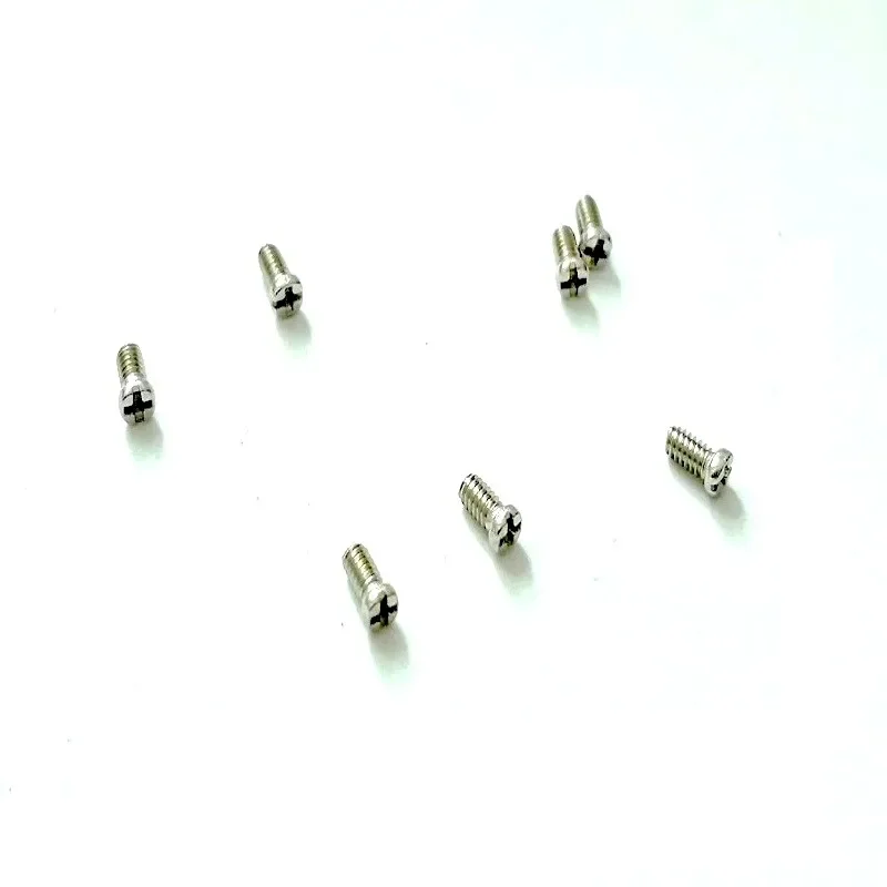 304 stainless steel glasses post head screws 2.0*1.4 series glasses universal metal frame leg frame link screws
304 stainless steel glasses post head screws 2.0*1.4 series glasses universal metal frame leg frame link screws