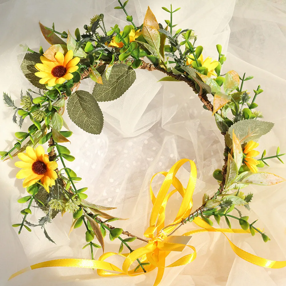 1Pcs Sunflower Flower Headband Premium Lightweight Party Hair Hoop for Brides Wedding Festivals Cosplay Masquerade Photo Shoot
1Pcs Sunflower Flower Headband Premium Lightweight Party Hair Hoop for Brides Wedding Festivals Cosplay Masquerade Photo Shoot