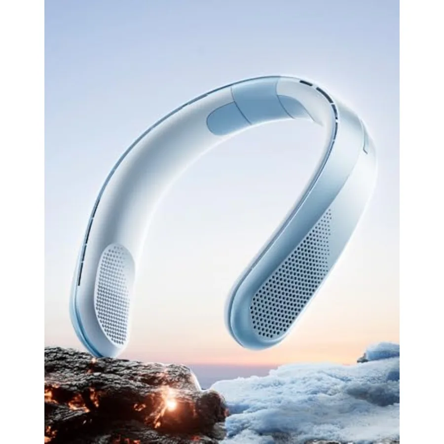 FG10 Pro 2026 Ice Cooling Neck Fan Full Body Cooling 16 Hours Battery Life AI Personal Cooler, Immersive Neck Cold Wind, Rechar
FG10 Pro 2026 Ice Cooling Neck Fan Full Body Cooling 16 Hours Battery Life AI Personal Cooler, Immersive Neck Cold Wind, Rechar