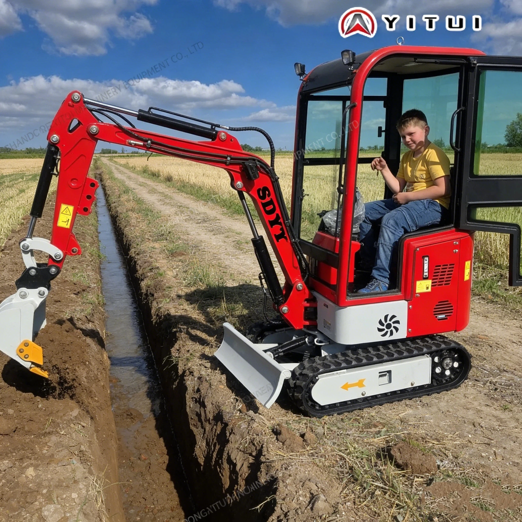 2026 Low Noise Mini Excavator 1.5 ton With Cab Kubota Engine Hydraulic System For Farm Garden Municipal Projects Customized
2026 Low Noise Mini Excavator 1.5 ton With Cab Kubota Engine Hydraulic System For Farm Garden Municipal Projects Customized