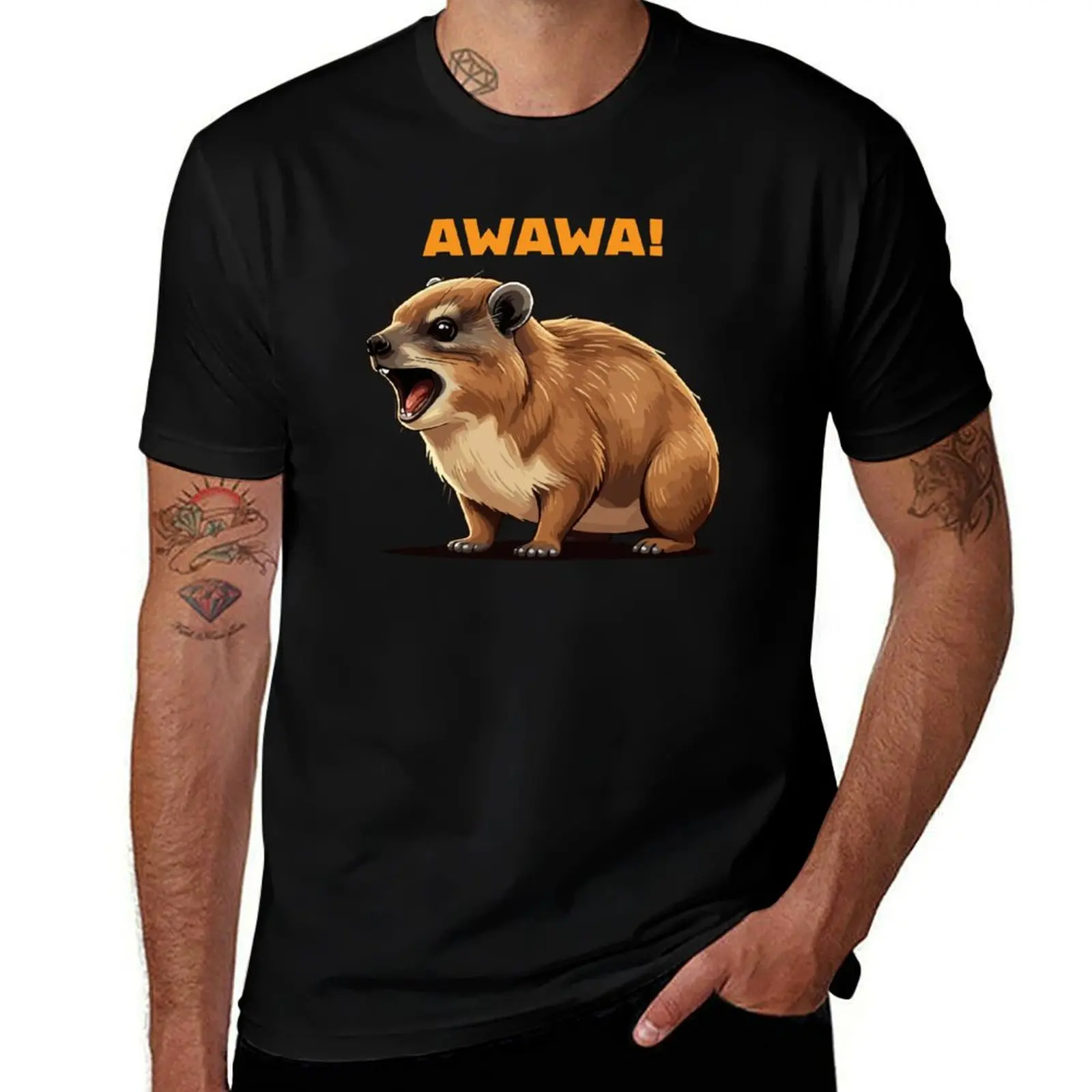 Rock Hyrax Lover Awawa Funny Groundhog Dassi T-Shirt football t shirt kawaii clothes tee shirts for men
Rock Hyrax Lover Awawa Funny Groundhog Dassi T-Shirt football t shirt kawaii clothes tee shirts for men