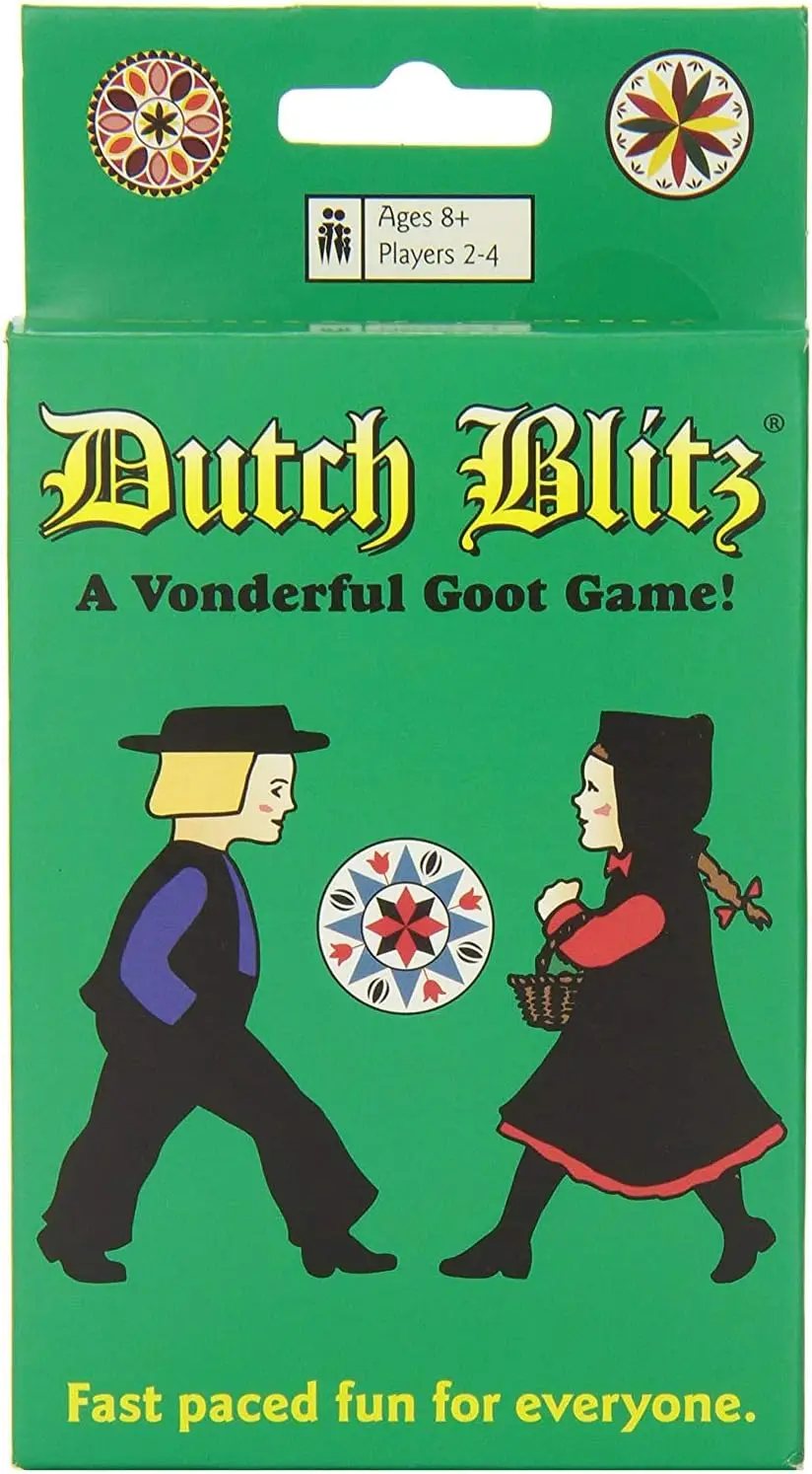 Fast-Paced Card Game for 2-4 Players, Ages 8+
Fast-Paced Card Game for 2-4 Players, Ages 8+