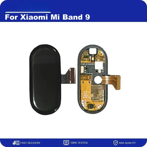 Original AMOLED For Xiaomi Mi Band 9 Smart Bracelet LCD Display Touch Screen For Xiaomi Band 9 Band9 No NFC