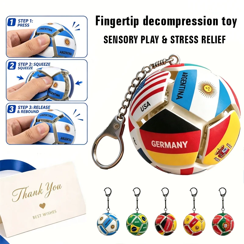 Button Soccer Keychain Fidget Toy Decompression Anti-Anxiety Mini Portable Size Pendant Multi-National Team Souvenir Fan Gift
Button Soccer Keychain Fidget Toy Decompression Anti-Anxiety Mini Portable Size Pendant Multi-National Team Souvenir Fan Gift