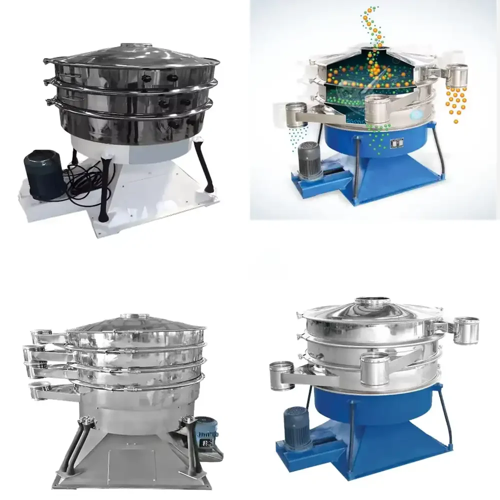 Circular rotary screen for sieving lithium nickel cobalt manganese oxide materials
Circular rotary screen for sieving lithium nickel cobalt manganese oxide materials