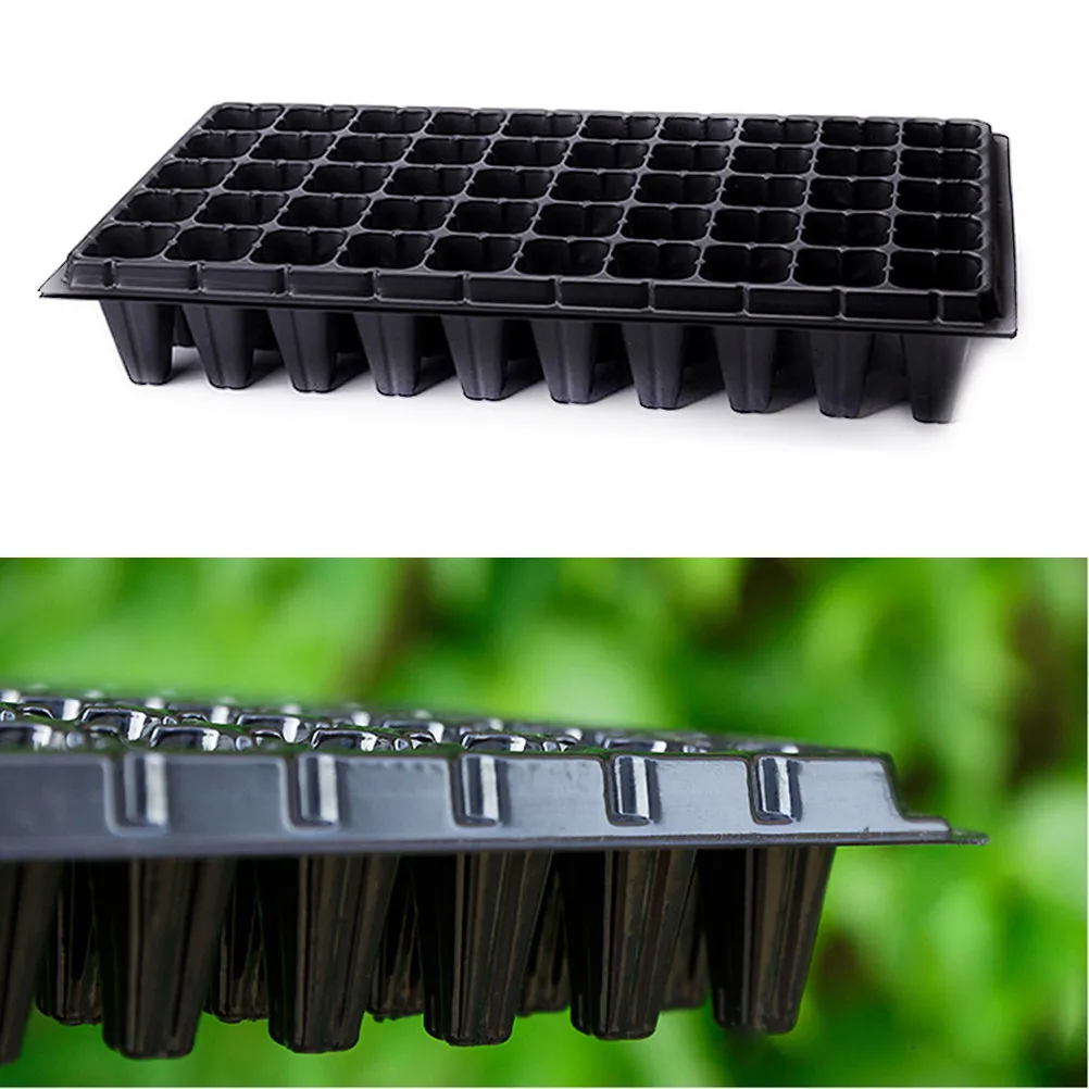 2pcs Seedling Trays 50 Holes Plastic Growing Tray Reusable Nursery Plate For Sprouting Seeds Ventilated Anti-Root Rotting
2pcs Seedling Trays 50 Holes Plastic Growing Tray Reusable Nursery Plate For Sprouting Seeds Ventilated Anti-Root Rotting
