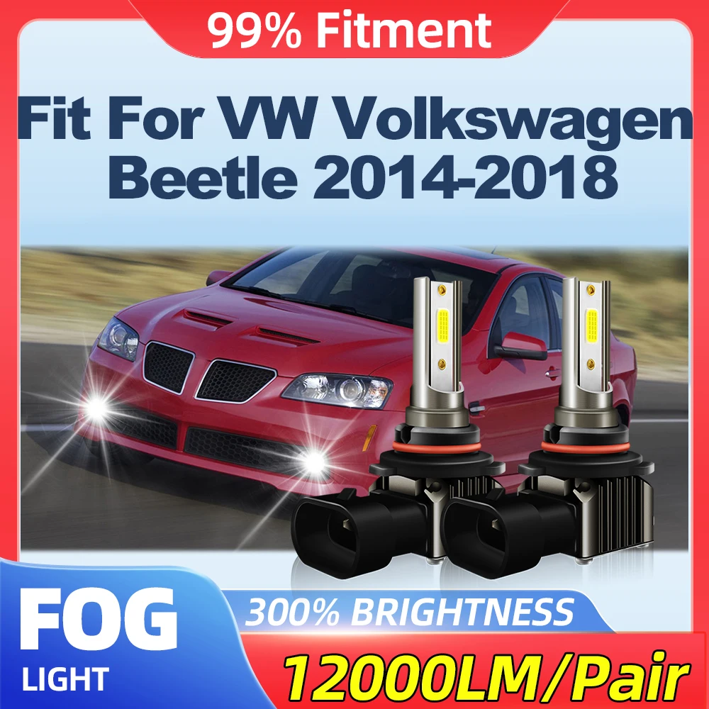 Fit For VW Volkswagen Beetle 2014 2015 2016 2017 2018 100W Fog Lamps 12000LM CSP Chips LED Fog Lights 12V 6000K Plug And Play
Fit For VW Volkswagen Beetle 2014 2015 2016 2017 2018 100W Fog Lamps 12000LM CSP Chips LED Fog Lights 12V 6000K Plug And Play