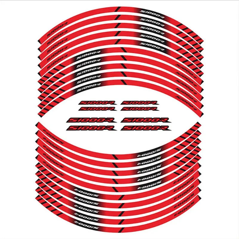 Motorcycle Rim Stickers Waterproof Reflective Stripes Front And Rear Tire Stickers For S1000R S 1000R S1000r
Motorcycle Rim Stickers Waterproof Reflective Stripes Front And Rear Tire Stickers For S1000R S 1000R S1000r