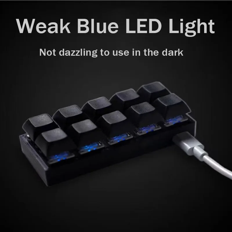 RGB Macro Keyboard 10 Key Mini OSU Gaming Keypad Shortcut Programmable Multimedia Mechanical Keyboard Detachable Keycap
RGB Macro Keyboard 10 Key Mini OSU Gaming Keypad Shortcut Programmable Multimedia Mechanical Keyboard Detachable Keycap