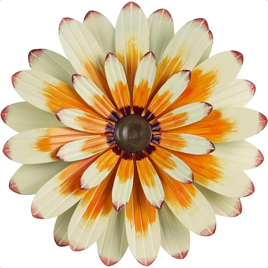 YEAHOME Metal Flower Wall Decor 16" Wall Art Hanging Decorations for Home Bathroom Bedroom Living Room Office Boho Art Indoor O
YEAHOME Metal Flower Wall Decor 16" Wall Art Hanging Decorations for Home Bathroom Bedroom Living Room Office Boho Art Indoor O