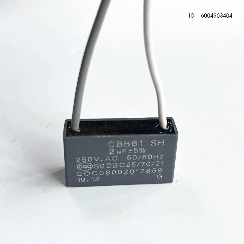 Конденсатор CBB61 250В, 2 провода, 1, 2, 3, 3.5, 4, 5, 6, 7 мкФ - Высокое качество и стабильная работа
Конденсатор CBB61 250В, 2 провода, 1, 2, 3, 3.5, 4, 5, 6, 7 мкФ - Высокое качество и стабильная работа