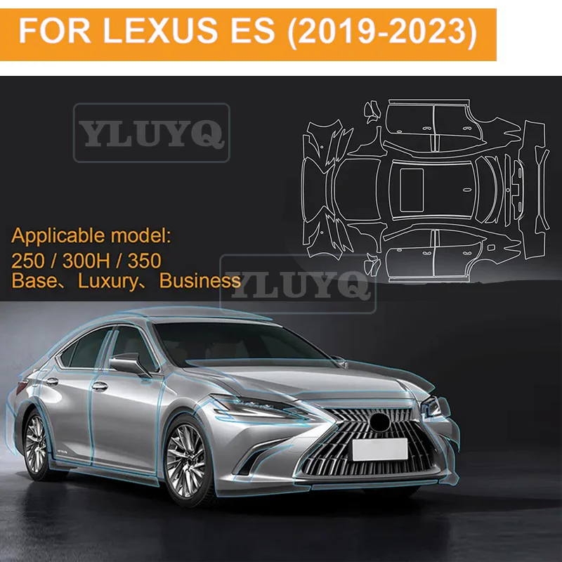 TPU Car Paint Protection Film for Lexus ES 250 300H 350 2019 2020 2021 2022 2023 Clear Bra Kit Decal Pre Cut PPF Scratch
TPU Car Paint Protection Film for Lexus ES 250 300H 350 2019 2020 2021 2022 2023 Clear Bra Kit Decal Pre Cut PPF Scratch