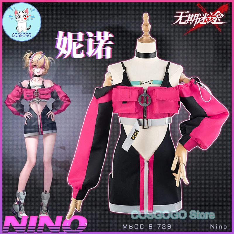 COSGOGO Game Path To Nowhere NINO Cosplay Costume Halloween Sexy Dress Skirt Halloween Costumes For Women Role Play Clothes
COSGOGO Game Path To Nowhere NINO Cosplay Costume Halloween Sexy Dress Skirt Halloween Costumes For Women Role Play Clothes