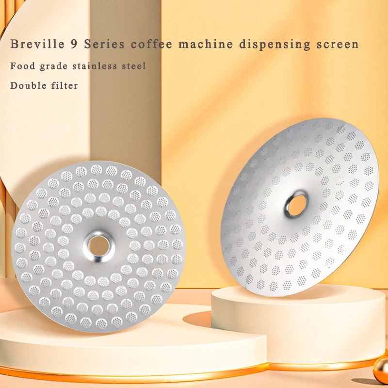 Аксессуары для кофемашины Breville 980/990, фильтр для экстракции кофемашины, вторичная распределительная сеть из нержавеющей стали
Аксессуары для кофемашины Breville 980/990, фильтр для экстракции кофемашины, вторичная распределительная сеть из нержавеющей стали