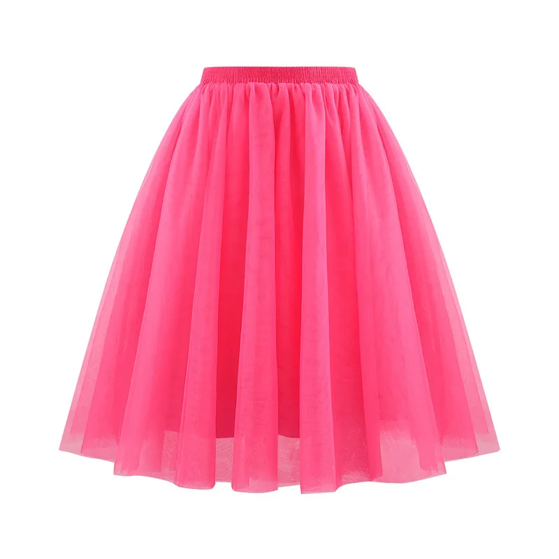 2025 Fairy Adult Multicolored High Waist Tutu Skirt Women's Sheer Mesh Large Swing A-Line Skirt Women Dancing Ballet Costumes
2025 Fairy Adult Multicolored High Waist Tutu Skirt Women's Sheer Mesh Large Swing A-Line Skirt Women Dancing Ballet Costumes