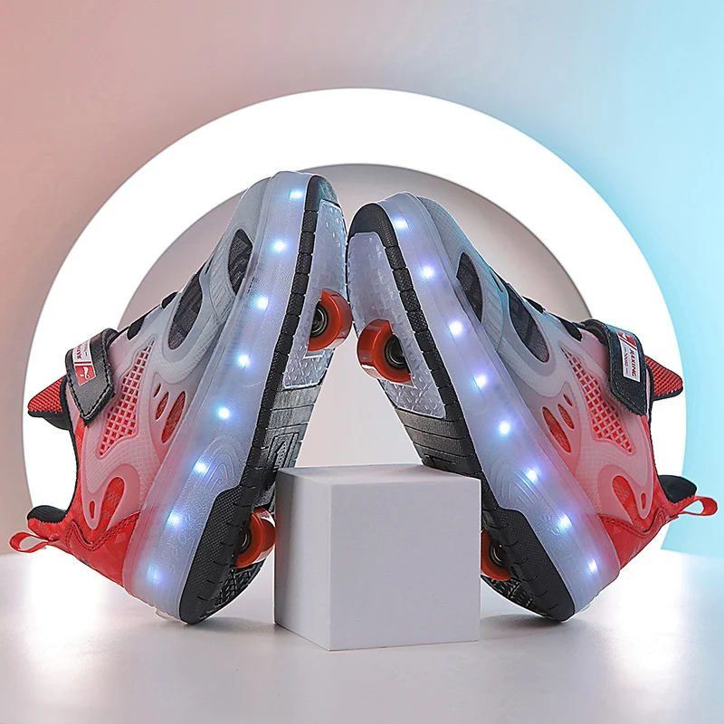 Сетчатые каблуки для учащихся начальной школы: 2-колесные автоматические выдвижные роликовые туфли для мальчиков и девочек (прокалываемые и скейтборные)
Сетчатые каблуки для учащихся начальной школы: 2-колесные автоматические выдвижные роликовые туфли для мальчиков и девочек (прокалываемые и скейтборные)