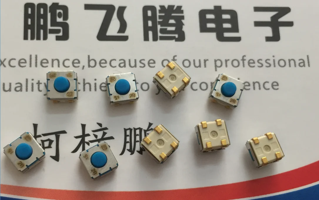 5PCS/lot United States BOURNS 7914J-1-032E Waterproof and dustproof silicone tact switch 4.8*4.5*3.1 SMD foot
5PCS/lot United States BOURNS 7914J-1-032E Waterproof and dustproof silicone tact switch 4.8*4.5*3.1 SMD foot