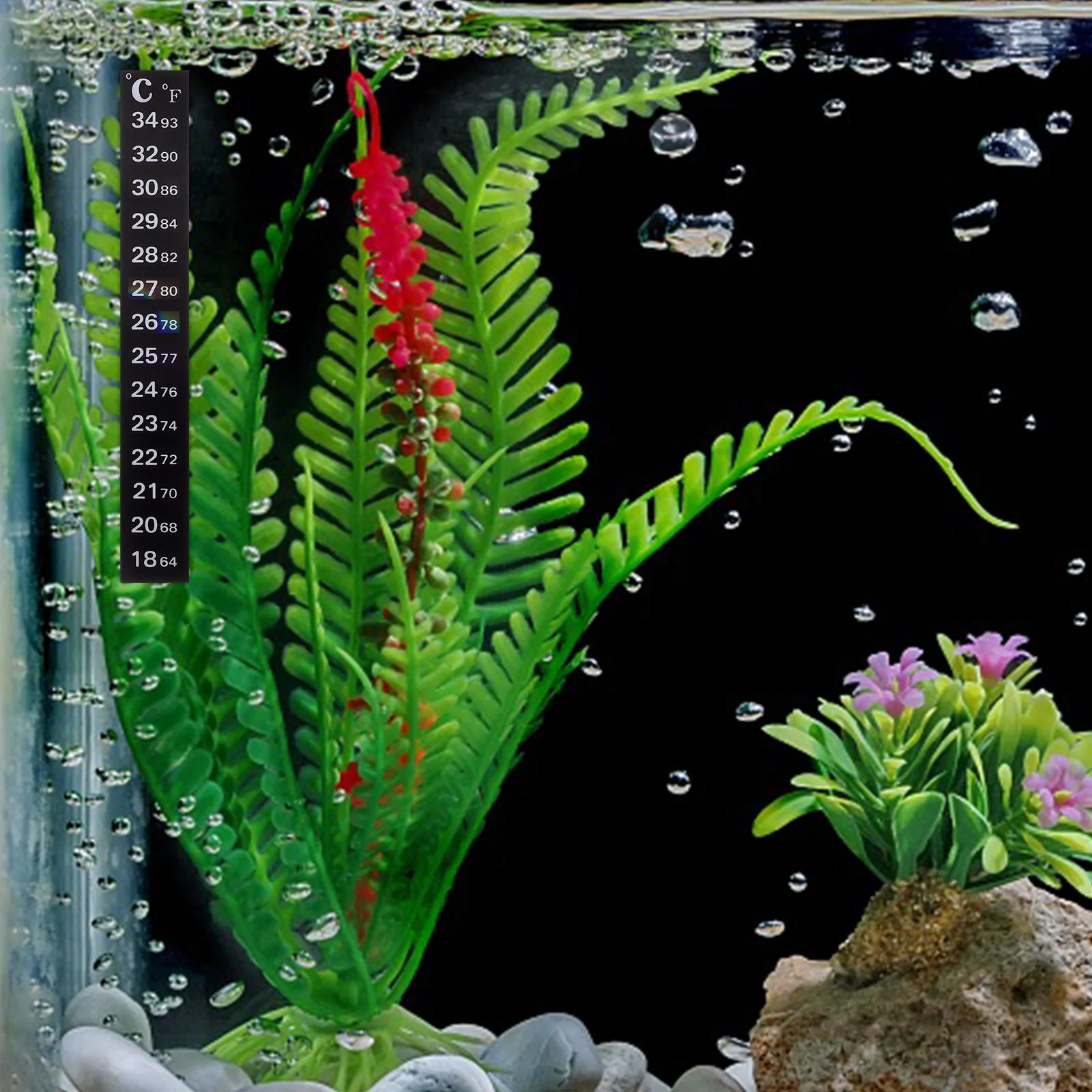 10pcs Digital Thermometer Adhesive Stick Temperature Measurement Aquarium Strip Easy Operative Fish Tank Degree
10pcs Digital Thermometer Adhesive Stick Temperature Measurement Aquarium Strip Easy Operative Fish Tank Degree