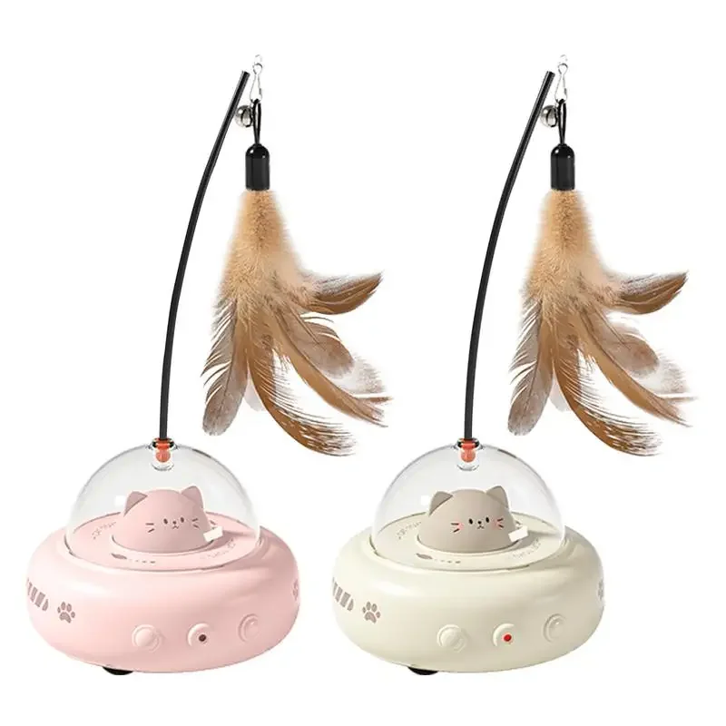 Electric Interactive Cat Toy Cat Toys with Feather Teaser Wand Rechargeable Sensing Pet for Chasing
Electric Interactive Cat Toy Cat Toys with Feather Teaser Wand Rechargeable Sensing Pet for Chasing