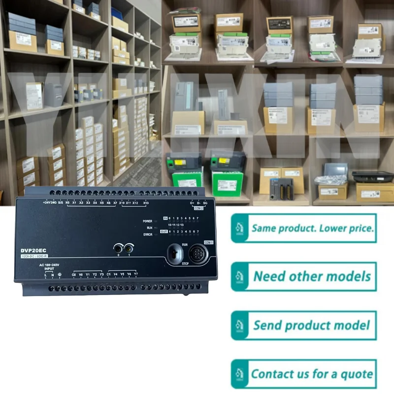 Новый контроллер ПЛК DVP20EC00R3 DVP20EC00T3
Новый контроллер ПЛК DVP20EC00R3 DVP20EC00T3