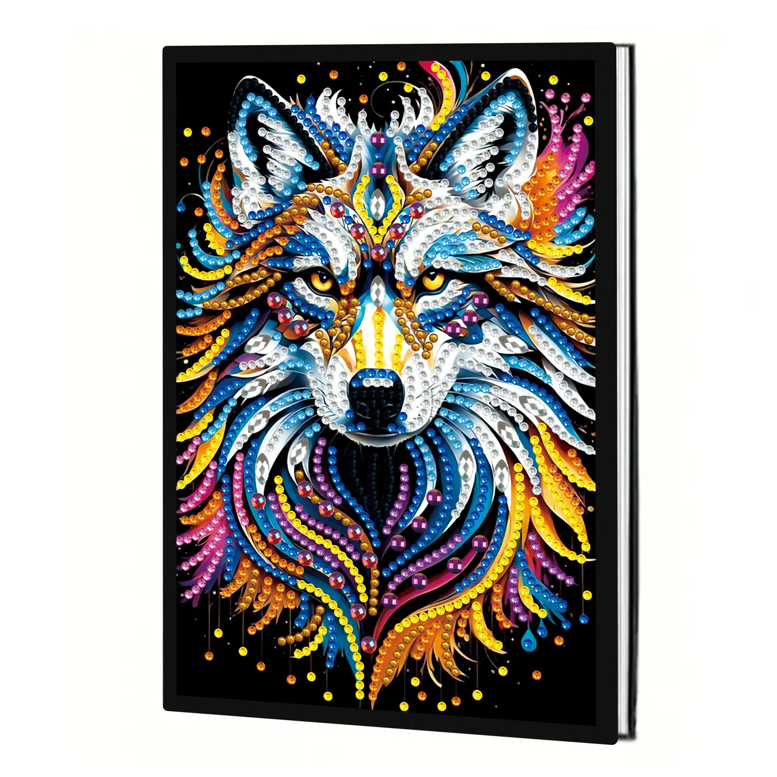 Diamond Art Painting Notebook Kits for Adults,Colorful Wolf Notebook Special shape Diamond Art Dots for Creative office Art Gift
Diamond Art Painting Notebook Kits for Adults,Colorful Wolf Notebook Special shape Diamond Art Dots for Creative office Art Gift