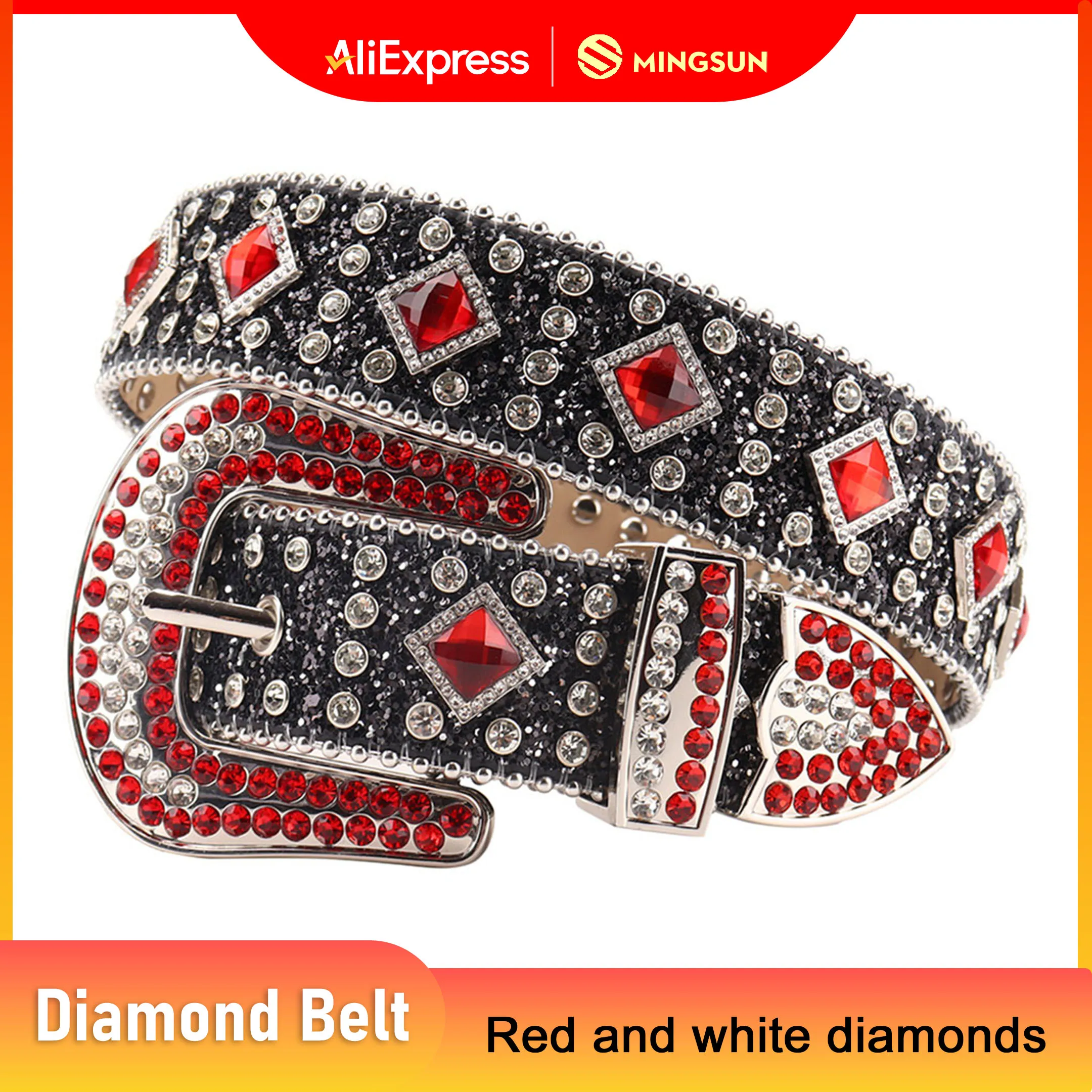 Bling Luxury Rhinestone Belts for Women Men Fashion Cowboy Cowgirl Leather Studded Belt for Jeans Pants Dress Ceinture Western
Bling Luxury Rhinestone Belts for Women Men Fashion Cowboy Cowgirl Leather Studded Belt for Jeans Pants Dress Ceinture Western