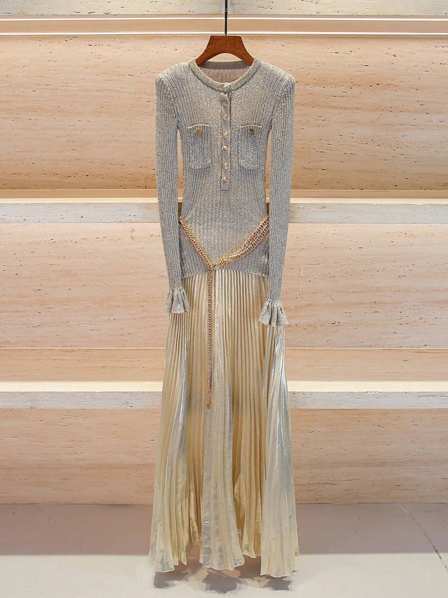 High-End Knitted Long Waist-Cinching Dr for Women Autumn Winter Ele Ladylike Sle Spandex Polyester Blend Dr
High-End Knitted Long Waist-Cinching Dr for Women Autumn Winter Ele Ladylike Sle Spandex Polyester Blend Dr