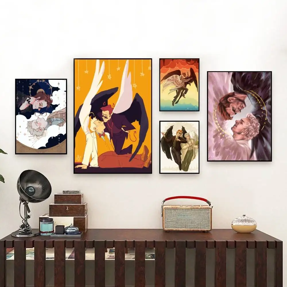 Good Omens Poster Perfect Space Sticker Self Adhesive for Office Home Theater Wall Art Decor Fancy Gift
Good Omens Poster Perfect Space Sticker Self Adhesive for Office Home Theater Wall Art Decor Fancy Gift