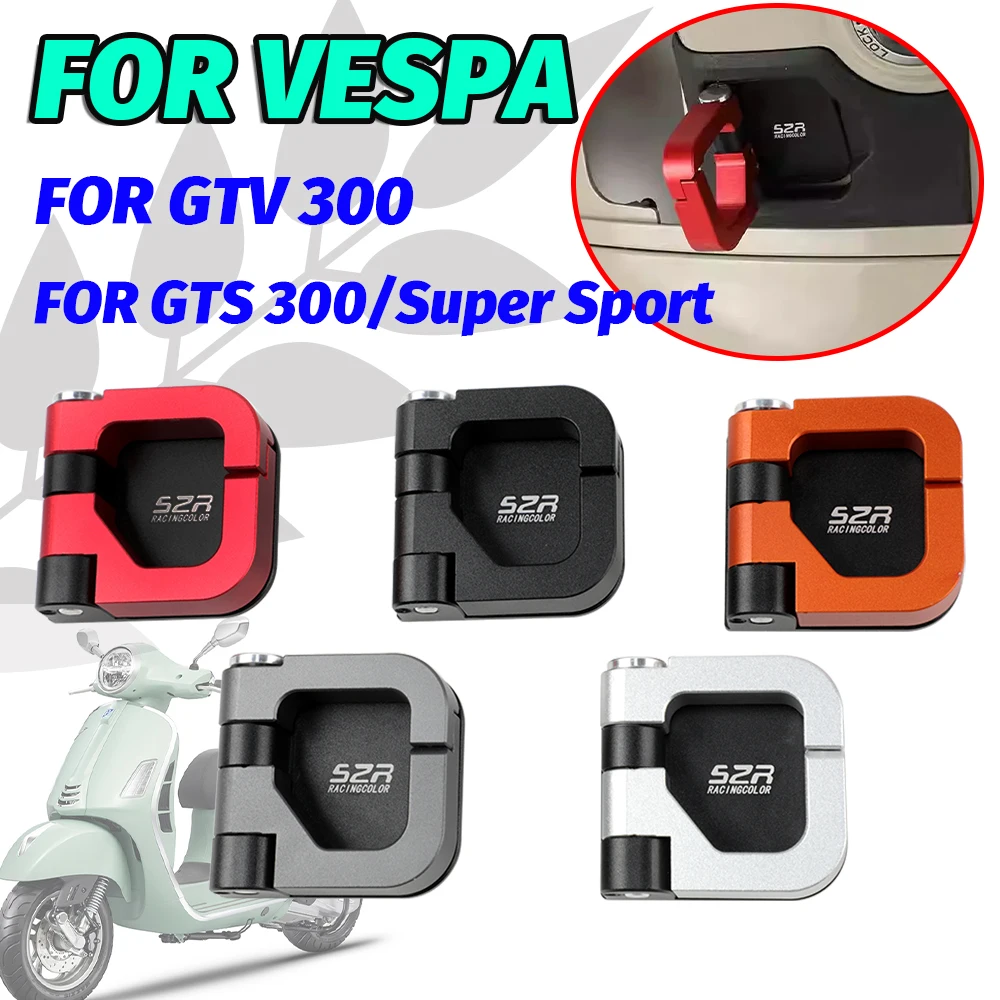 Motorcycle Accessories Helmet Hook Luggage Storage Bag Hook Holder Hanger Support For Vespa GTS 300 GTV Super GTS300 2023 2024
Motorcycle Accessories Helmet Hook Luggage Storage Bag Hook Holder Hanger Support For Vespa GTS 300 GTV Super GTS300 2023 2024
