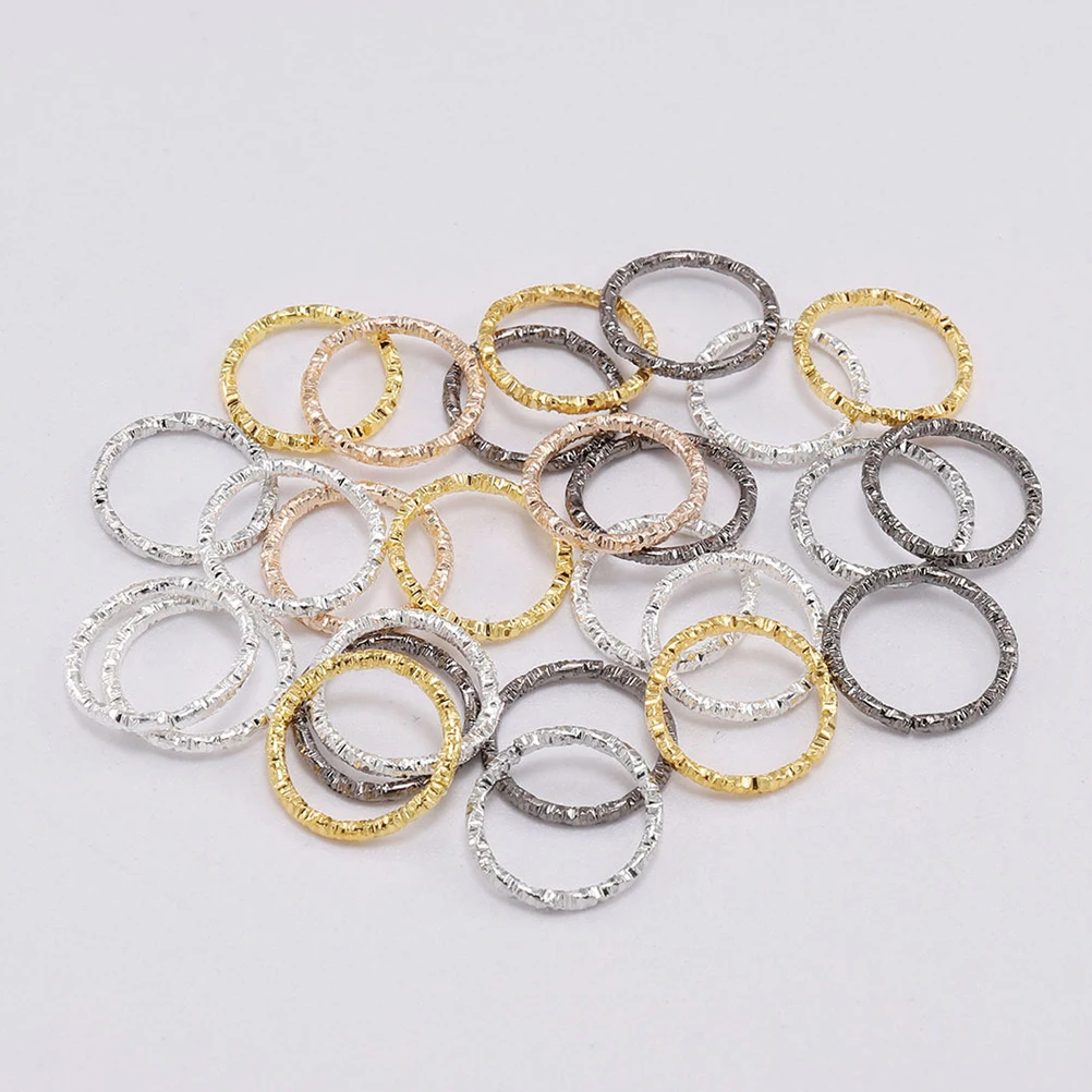 100pcs Embossed Wreath Buckle Rings Golden Jewelry Making Accessories Craft Supplies Lightweight DIY Earrings Kit
100pcs Embossed Wreath Buckle Rings Golden Jewelry Making Accessories Craft Supplies Lightweight DIY Earrings Kit