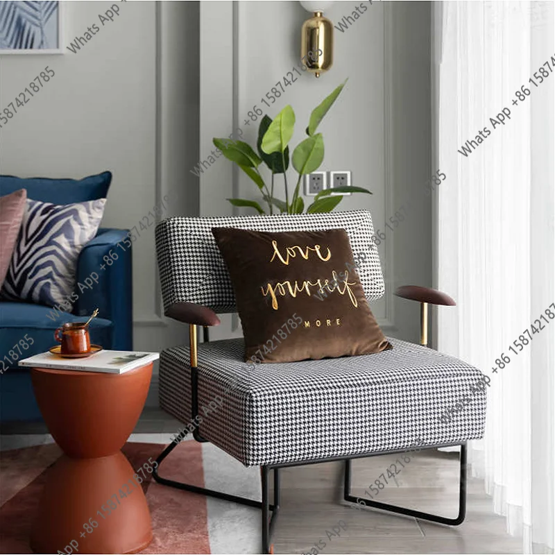 Nm Sofa Chair American Nordic Single Sofa Light Luxury Designer Single Chair Casual Minimalist Sofa Chair
Nm Sofa Chair American Nordic Single Sofa Light Luxury Designer Single Chair Casual Minimalist Sofa Chair
