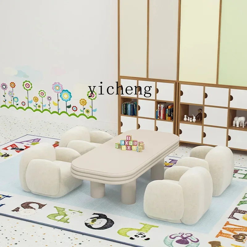 5 Children's Sofa Table and Chair Combination Cartoon Soft Backrest Chair Mini Early Education Reading
5 Children's Sofa Table and Chair Combination Cartoon Soft Backrest Chair Mini Early Education Reading