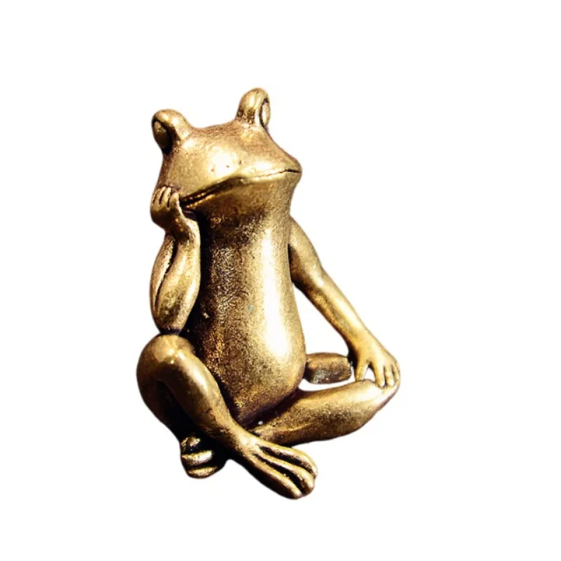 The Thinking Brass Statue Creative Desktop Furniture Ornaments Animal Figurines Crafts Collectibles Gift Home Decor
The Thinking Brass Statue Creative Desktop Furniture Ornaments Animal Figurines Crafts Collectibles Gift Home Decor