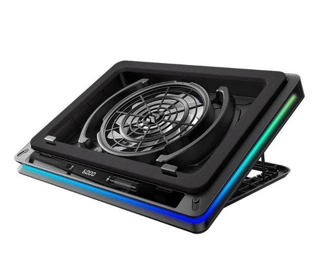 Computer Stand Cooling Pad, Air-Pressing Laptop Cooler Base with Turbo Silent Fan Cooling
Computer Stand Cooling Pad, Air-Pressing Laptop Cooler Base with Turbo Silent Fan Cooling