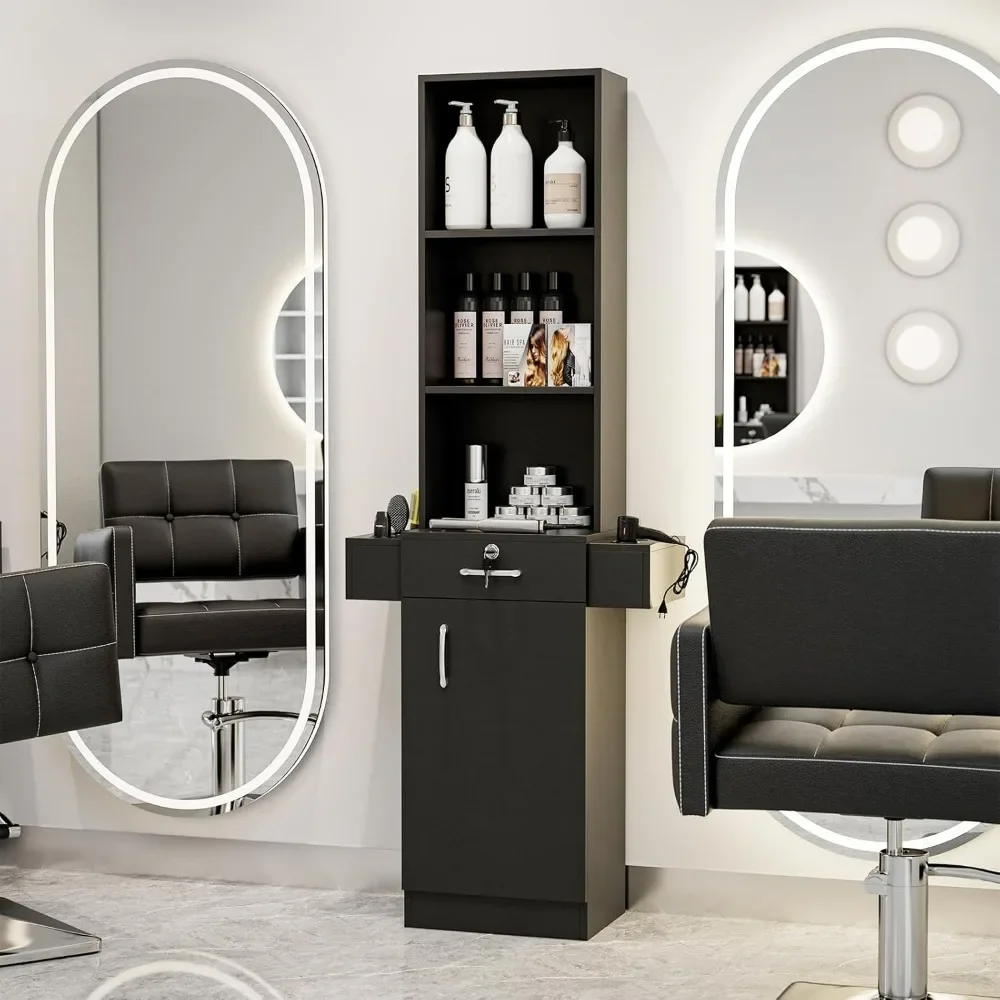Wall Mount Salon Storage Station, Barber Stations Hair Salon Station, Beauty Salon Spa Equipment, Trolley for Hair Styling
Wall Mount Salon Storage Station, Barber Stations Hair Salon Station, Beauty Salon Spa Equipment, Trolley for Hair Styling