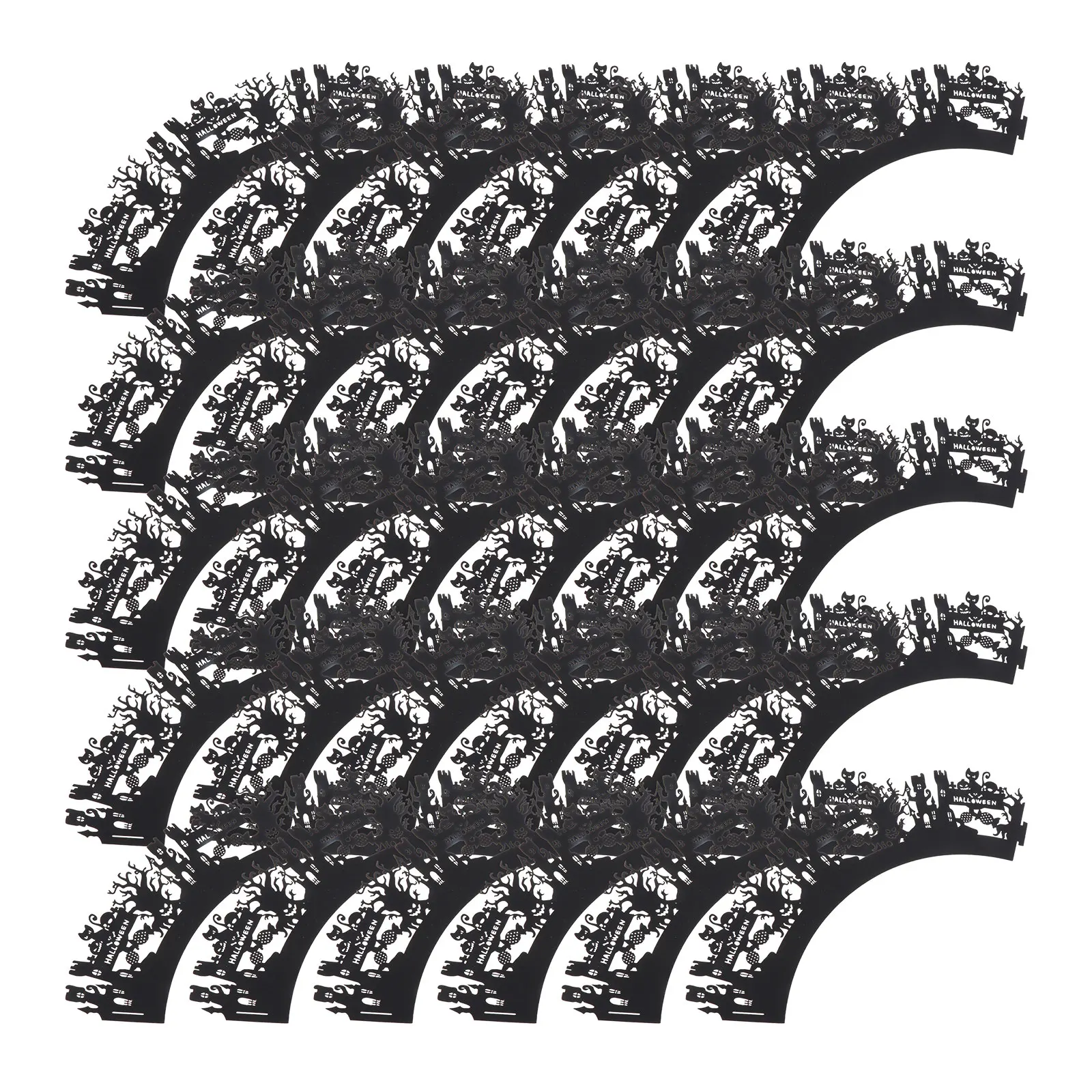 50pcs Cake Border Wrap Hollow Out Decor Birthday Party Supplies Cake Toppers Paper Adorable Decorative Wrapping
50pcs Cake Border Wrap Hollow Out Decor Birthday Party Supplies Cake Toppers Paper Adorable Decorative Wrapping