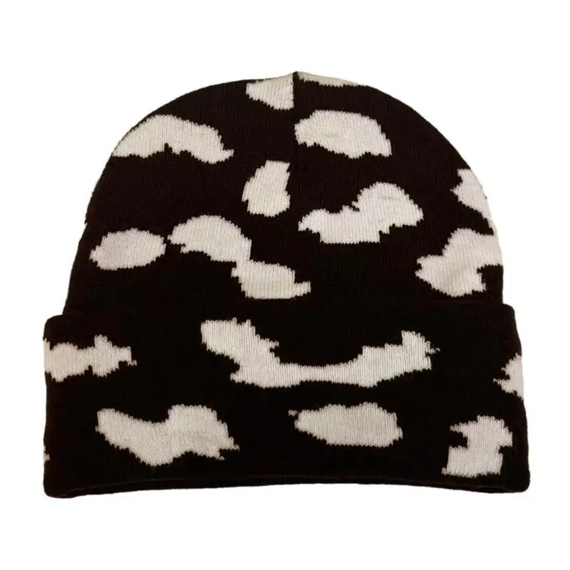 652F Adult Knit Cloud Pattern Hat Outdoor Windproof Handmade Crochet Hat for Girls
652F Adult Knit Cloud Pattern Hat Outdoor Windproof Handmade Crochet Hat for Girls