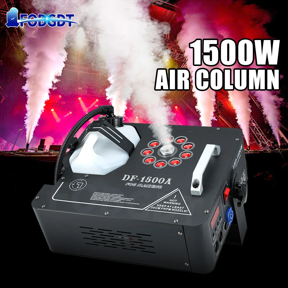 1500W LED RGB Smoke Machine Vertical Fog Machine Stage Special Effect Equipemnt With DMX Control Show for DJ DISCO Wedding Party
1500W LED RGB Smoke Machine Vertical Fog Machine Stage Special Effect Equipemnt With DMX Control Show for DJ DISCO Wedding Party