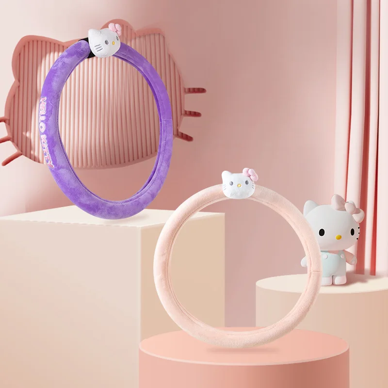 Чехол на руль автомобиля Sanrio, зимний плюшевый чехол на ручку D-типа, мультяшное украшение для автомобиля для девочек, автомобильные аксессуары Hello Kitty, подарок
Чехол на руль автомобиля Sanrio, зимний плюшевый чехол на ручку D-типа, мультяшное украшение для автомобиля для девочек, автомобильные аксессуары Hello Kitty, подарок