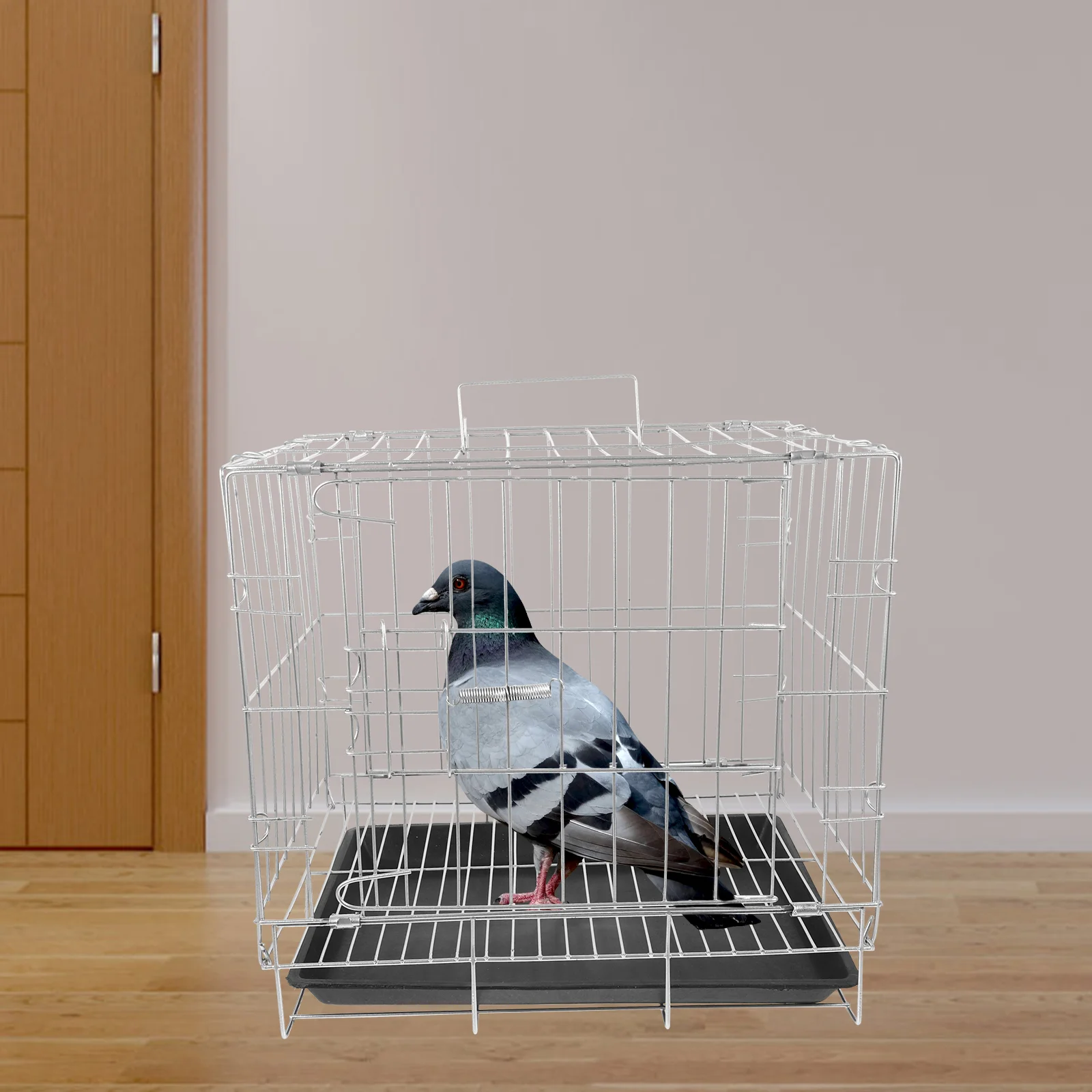 Pigeon Breeding Cage Large Space Stainless Steel 35x25x30 Removable Tray Precision Locking Cage For Calopsita Conure
Pigeon Breeding Cage Large Space Stainless Steel 35x25x30 Removable Tray Precision Locking Cage For Calopsita Conure
