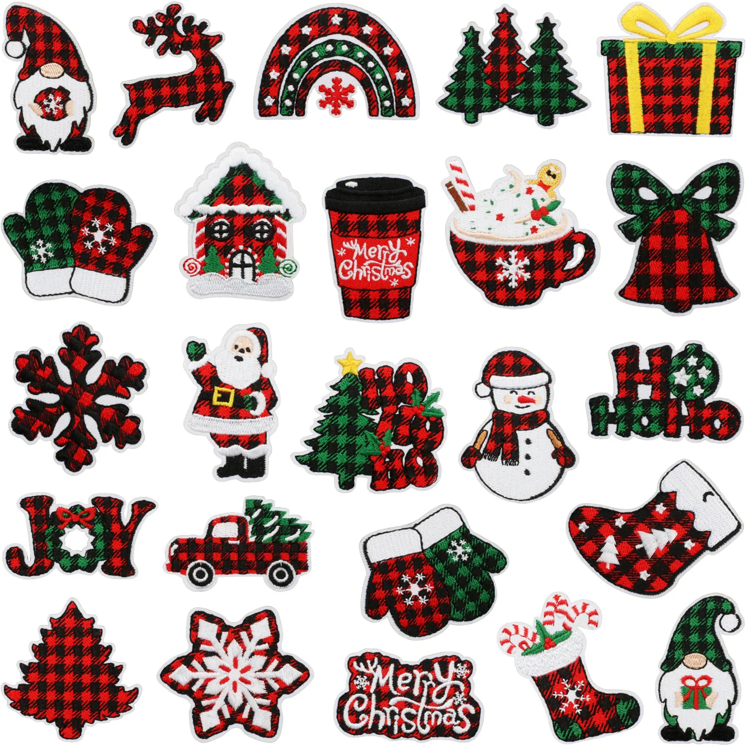 Christmas Tree Snowman Embroidery Patch Cartoon Series for Bags Clothes Decoration Computer Embroidered Badge
Christmas Tree Snowman Embroidery Patch Cartoon Series for Bags Clothes Decoration Computer Embroidered Badge