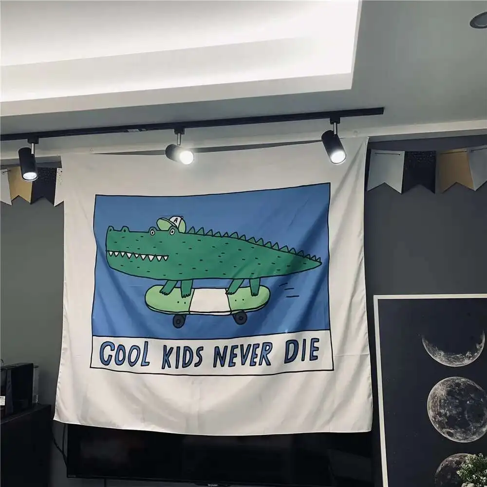 Crocodile Cartoon Clothing Hanging Tapestry Polyester Hanging Tapestries Yoga Mats Crocodile Wall Tapestry Wallpaper Wall
Crocodile Cartoon Clothing Hanging Tapestry Polyester Hanging Tapestries Yoga Mats Crocodile Wall Tapestry Wallpaper Wall