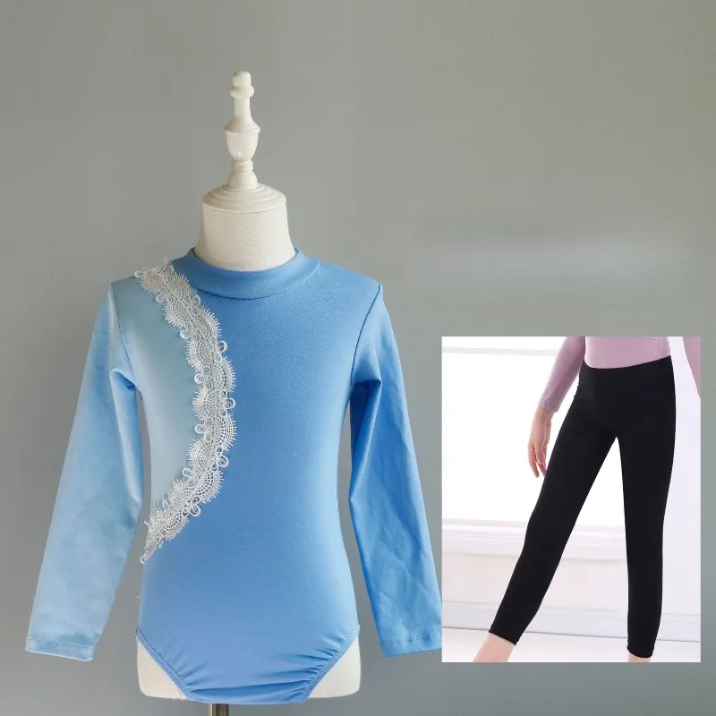 High Neck Long Sleeve 2Pcs Ballet Leotard 9/10 Pants Set Spring Autumn Shaping Outfit Wholesale Soft Stretch Stage Dance Apparel
High Neck Long Sleeve 2Pcs Ballet Leotard 9/10 Pants Set Spring Autumn Shaping Outfit Wholesale Soft Stretch Stage Dance Apparel