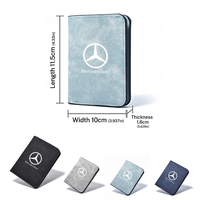 Car Driver License Cover Suede Anti-Fur Car Driving Documents Case Credit Card Holder For Mercedes Benz W210 W211 W212 W221
Car Driver License Cover Suede Anti-Fur Car Driving Documents Case Credit Card Holder For Mercedes Benz W210 W211 W212 W221