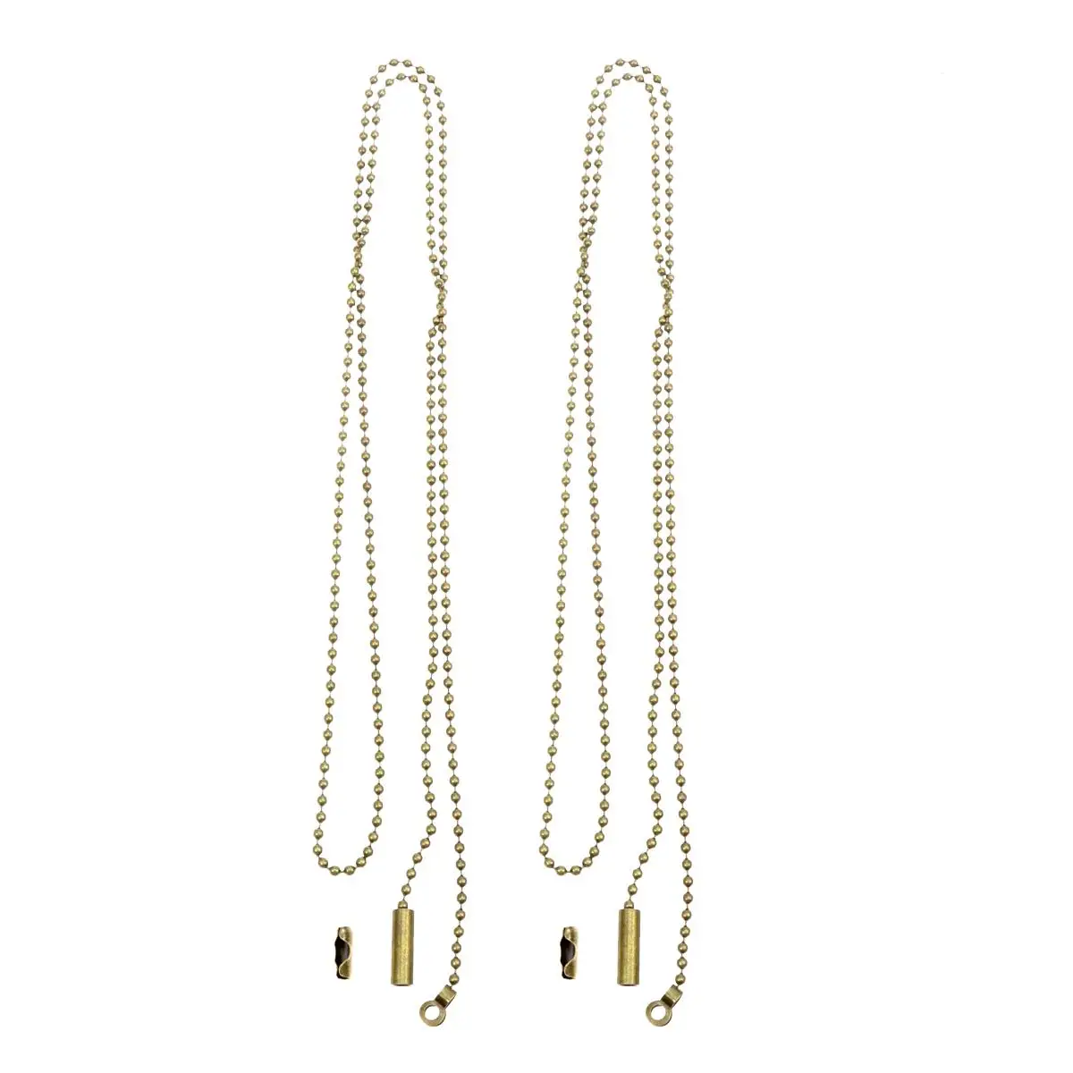 2Pcs Beaded Pull Chain Extension 3mm for Ceiling Light Fans Desk Lamp Replacement Connector Chain Accessories Hardware
2Pcs Beaded Pull Chain Extension 3mm for Ceiling Light Fans Desk Lamp Replacement Connector Chain Accessories Hardware