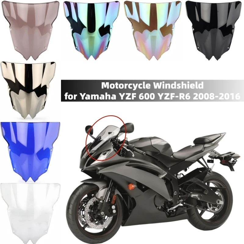 Motorcycle Windshield Front Windshield Flow Guide Plate Wind deflector for Yamaha YZF R6 600 YZF-R6 2008-2016
Motorcycle Windshield Front Windshield Flow Guide Plate Wind deflector for Yamaha YZF R6 600 YZF-R6 2008-2016