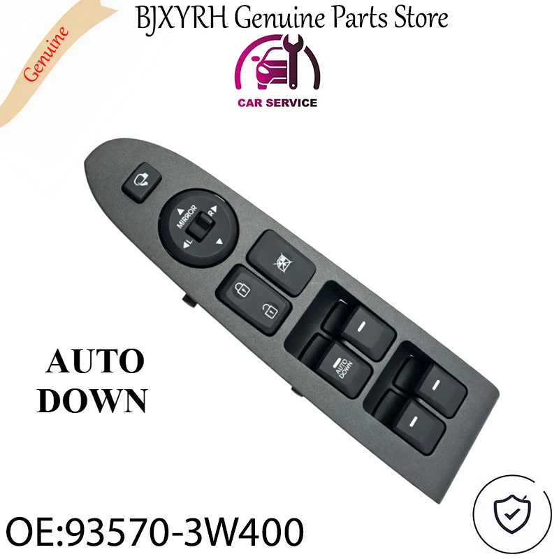 935703W400 Genuine Power Window Switch Left Driver Auto Down with Mirror Fold for Kia Sportage 2011-2016 OEM 93570-3W400
935703W400 Genuine Power Window Switch Left Driver Auto Down with Mirror Fold for Kia Sportage 2011-2016 OEM 93570-3W400