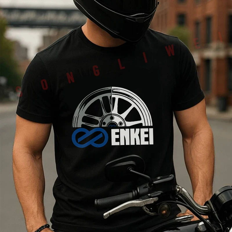 Men T-Shirt Enkei RPF1 Wheels JDM Car Modification Cotton Tees Moto O-neck Short Sleeve T Shirt Fashion Tshirt
Men T-Shirt Enkei RPF1 Wheels JDM Car Modification Cotton Tees Moto O-neck Short Sleeve T Shirt Fashion Tshirt