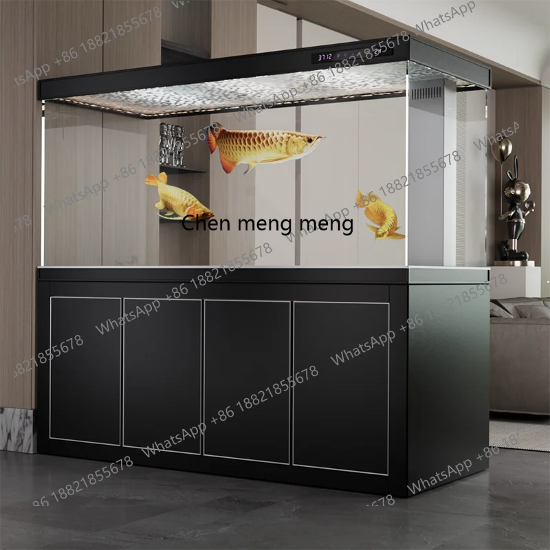 Ultra-white glass fish tank living room large water change household bottom filter screen entrance partition ecology
Ultra-white glass fish tank living room large water change household bottom filter screen entrance partition ecology