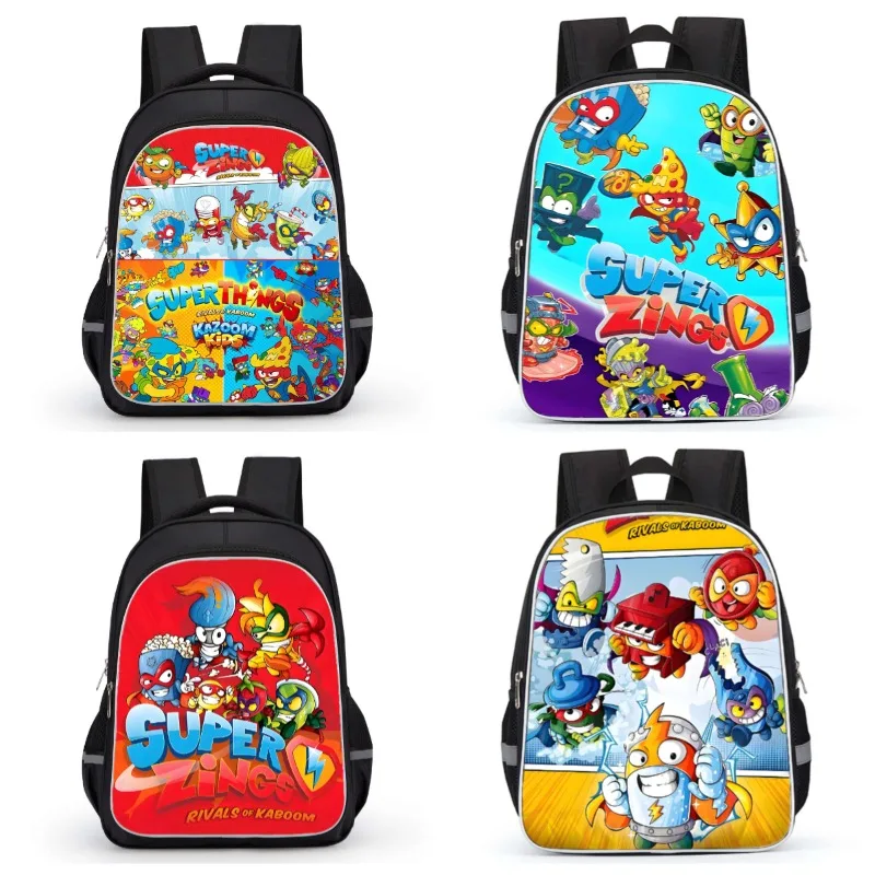 Hot Super Zings Series Trendy Fashion Backpack Cartoon Creativity Cute HD Printing Patterned Lightweight Backpack Birthday Gift
Hot Super Zings Series Trendy Fashion Backpack Cartoon Creativity Cute HD Printing Patterned Lightweight Backpack Birthday Gift
